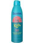 Coppertone Kids Sunscreen Spray SPF 50, Water Resistant Spray Sunscreen for Kids, Free From Oxybenzone, Octinoxate, PABA and Dyes, Pediatrician Recommended Sunblock, 5.5 Oz Can, Pack of 3