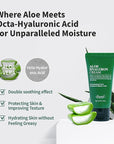 BENTON Aloe Hyaluron Cream 50g (1.76 oz.) - Aloe Leaf Water & Hyaluronic Acid Contained Soothing and Moisturizing Facial Cream, for Dryness and Itchy Senstivie Skin