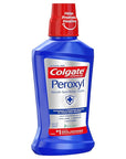 Colgate Peroxyl Antiseptic Mouth Sore Rinse, Alcohol Free, 1.5% Hydrogen Peroxide, Mild Mint, 8.4 Fl Oz (Pack of 1)