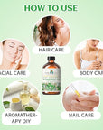 EVOKE OCCU Spearmint Oil for Inhibit Facial Hair Growth, Air Freshening, Added to Creams & Lotions - 4 Fl Oz