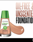COVERGIRL Clean Sensitive Skin Liquid Foundation Warm Beige, 1 oz (packaging may vary)
