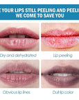2Pcs Sheer Strength Hydrating Lip Tint, Natural Ingredients Lip