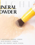 Mineral Setting Powder, Matte Oil Control Mineral Brush (Medium, ) 8g