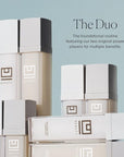 The U Beauty Duo - Resurfacing Compound & SUPER Hydrator Set - Vitamin C & E, Retinol, Hyaluronic Acid - Moisturizing Face Serum Duo for Smooth, Hydrated and Softer Skin, Set of 2 1.7 fl oz