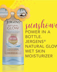 Jergens Natural Glow 3-Day Self Tanner for Medium to Deep Skin Tone & Natural Glow In-shower Lotion, for Fair to Medium Skin Tone, Wet Skin