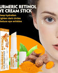 Turmeric retinol eye stick,eye balm