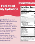 Ultima Replenisher Mocktini Electrolyte Drink Mix – Strawberry Margarita, 90 Servings – Hydration Powder with 6 Electrolytes & Trace Minerals – Keto Friendly, Non-GMO & Sugar-Free Electrolyte Powder