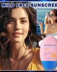 Sun Stick,Watery Sunscreen Stick for Face,Matte Long Lasting Non-Greasy SPF 35+Sunstick G