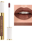 MAKI YIKA Brown Lipstick for Women Metallic Lipsticks Glitter Long Lasting Lipstick No Smudge No Transfer Liquid Lip Gloss (BR04 After Heat)