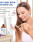 HIQILI Lavender Essential Oil - 100% Pure Undiluted, for Aromatherapy Diffuser at Room & Office, Relax Mind and Better Sleep, Therapeutic Grade | 100ML with Glass Dropper