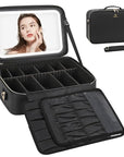 Relavel travel makeup bag with