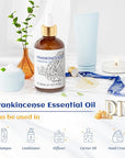 HIQILI 30ML Frankincense Essential Oil, Relaxing, Skin Care, Camp Atmosphere Creation, Can be Added to Body Lotions, Creams, Aromatherapy Use - 1 Fl Oz