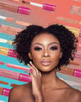Juvia's Place,Lip Gloss Glass Sweet Beets, Berry, Long Lasting Hydrating The Reds & Berries,16 oz
