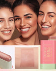 Cream Contour Stick, Face Shimmer Bronzer Stick, Blendable