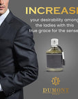 Nitro Black Eau De Parfum - Mysterious Fruit & Woody Scent - 3.4 Fl Oz