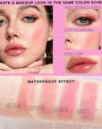 Cooling Water Jelly Tint, Cream Jelly Blush Stick Women #04