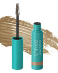 Thrive Causemetics Instant Brow Fix Semi-Permanent Eyebrow Gel, Waterproof Tinted Eye Brow Gel with Vitamin B5, Smudge-Proof, Vegan & Cruelty Free, Blanka (Taupe)