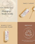 The Honest Company 2-in-1 Cleansing Shampoo + Body Wash | Gentle for Baby | Naturally Derived, Tear-free, Hypoallergenic | Sweet Almond Nourish, 18 fl oz