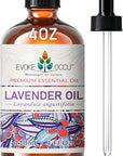 EVOKE OCCU Lavender Essential Oil for Sleeping Aid in The Bedroom, Relaxation in The Office Living Room & DIY Wool Dryer Balls - 4 Fl Oz