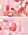 4Pcs Crystal Jelly Moisturizing Lip Oil