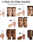 Full Coverage Soft Focus Liquid Foundation, Lightweight Moisturizing