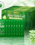 200 Pack Bulk Aloe Vera Gel, 99% Pure Aloe Vera Gel for Face, Hair, Sunburn Relief, Moisturizing Aloe Gel for After Sun Skin Care Relief, Portable Travel Size Aloe Gel Suitable for All Skin Types