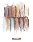 L.A. COLORS Day to Night 12 Color Eyeshadow, Sunset CES425