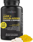 Livingood Daily Intestinal Cleanse, para & Candi Cleanser or Support (56 Vegetarian Capsules) - Support Heart, Skin, & Gut Health - Non-GMO, Gluten-Free, & Vegan