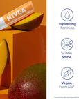NIVEA Mango Lip Care, 0.17 oz,
