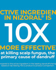 Nizoral Anti-Dandruff Shampoo with 1% Ketoconazole, Fresh Scent, 7 Fl Oz