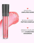 Sorme Lip Thick Plumping Gloss - Hydrating Lip Plumper with Peptides, Aloe & Vitamins - Non-Sticky, High-Shine Lip Gloss for Fuller-Looking Lips - Paraben-Free, Cruelty-Free - 3.1 ml