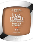 L'Oreal Paris True Match Super Blendable Oil Free Foundation Powder, N7 Medium Deep, 0.33 oz, Packaging May Vary