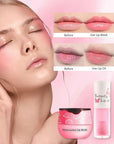 2Pcs Watermelon Lip Balm Honey Pot Exfoliator