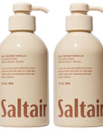 Saltair Body Wash, Salt Water Vanilla 2-Pack. Moisturizing Body Cleanser with Monoi Oil and Cupuacu Butter. Luxury Shower Gel for Women and Men. Vegan, Cruelty-Free, Paraben-Free. 2x 17oz Pump Bottles