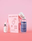 DearKlairs Most Loved Skincare Set - Unscented Toner, Vitamin Serum & E Mask | Korean Glass Skin Routine | Sensitive Skin-Friendly Valentine's Galentines Holiday Gift | Hydrating, Revitalizing