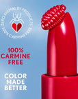 COVERGIRL Clean Lip Color, Dreamy Pink, Satin Finish, Squalane, Avocado & Aloe, Carmine-Free, Non-Drying, 0.12oz
