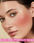 Cream Blush Stick,Blush Stick Long Lasting Non-greasy Multi Makeup Pen(06#)