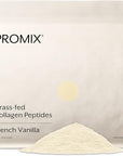 ProMix Nutrition Hydrolyzed Collagen Peptides Protein - Type 1 & 3 Grass Fed Collagen, Organic Coconut Sugar, Vanilla - 2.5 Pound (Pack of 1)