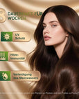 Permanent Hair Dye Hair Color for Gray Hair Coverage PPD-Free Hair Color Kit Medium Brown Hair Dye 3C Dark Mocha Brown Chocolate Brown