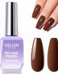 Gellen Brown Gel Nail Polish