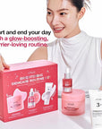 ANUA BRIGHTENING Niacinamide Skincare Routine Set (Amazon Exclusive Set), Niacinamide Serum & Toner Pad & Face Moisturizer, Skin clarity, Moisture barrier for Daily care, Korean Skincare Set