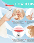 Facial Massager Red-Light-Therapy-for-Face and Neck, Face 𝖲 culpting Wand with 7 Color