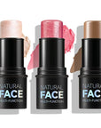3 Pcs Face Contour Sticks Set, Shades with