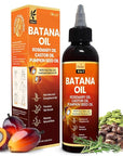 Batana Oil for Hair Growth with Rosemary, Castor, and Pumpkin Seed Oils, 100% Pure Unrefined Honduran Formula, Strengthens, Nourishes, Revives Scalp & Strands, Natural Care for All Types (5oz)