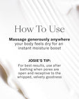 Josie Maran Whipped Argan Oil Body Butter - Skin Firming Cream with Whipped Shea Butter, Avocado Oil & Essential Fatty Acids - Cruelty-Free Skincare - Blissful Beach (8 Oz)