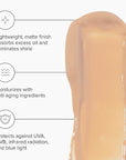 DRMTLGY Matte Tinted Moisturizer SPF 46 – Anti-Aging Face Sunscreen & Lightweight Makeup with Broad Spectrum UV Protection – Hydrating Skin Care & Face Moisturizer – FSA HSA Eligible (1.7 oz)