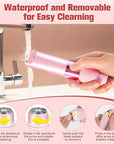 Bikini Trimmer for Women, 2 in 1 Electric Razor with LED Light, Body Facial Hair Remover, Type-C Charging, Wet/Dry Use for Smooth Skin