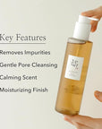 Beauty of Joseon Cleansing & Moisture Trio Ginseng Cleansing Oil Green Plum Cleanser Ginseng Essence Water Deep Cleansing and Hydration Korean Skincare