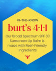 Burt’s Bees SPF 30 Lip Balm