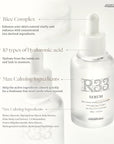 R33 Hydrating Serum for Face with 10-Type Hyaluronic Acid, Niacinamide, Vitamin B5, Rice Extract, Barrier Support, Fragrance Free, Korean Skin Care, 1.69 fl oz